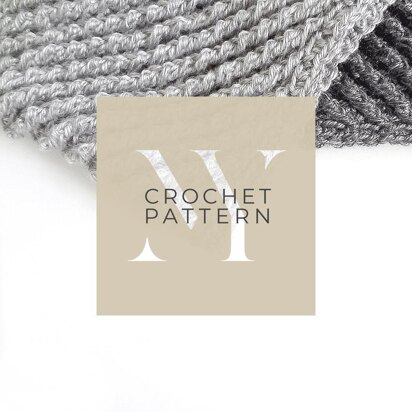 Modern Diagonally Ribbed Cowl Scarf - The SOCHEO