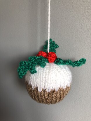 Christmas Pudding Bauble