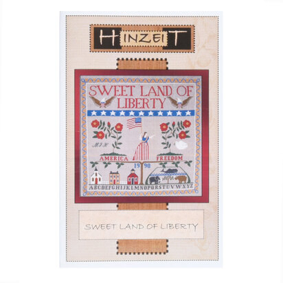 Hinzeit Sweet Land Of Liberty-III Charm - HZC309 -  Leaflet