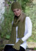 Hat, Scarves and Gloves in King Cole Baby Alpaca DK - 3274
