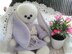 Knitting PATTERN Knitted Bunny