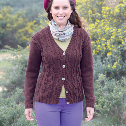 Cardigan in Sirdar Country Style DK - 7119 - Downloadable PDF