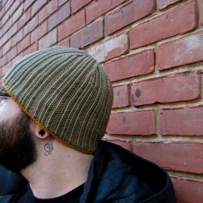 Paradiddle Skull Cap - knitting pattern