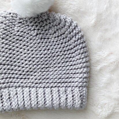 Easy Beginner Baby Hat: The Mira Beanie