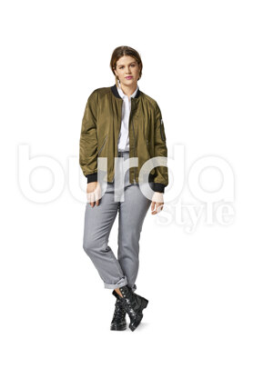 Burda Style Pattern 6489 Women’s Jacket - Size 18-32