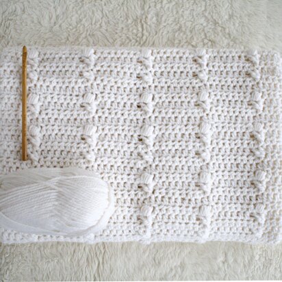 Lakeshore Trellis Baby Blanket