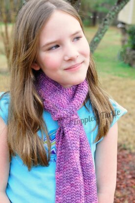 Modified Moss Stitch Scarf