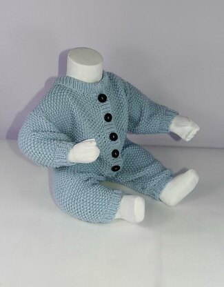 Baby Simple Aran Onesie