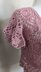 Pink Berries Crochet Lace Top