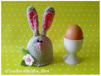 Eierwärmer Hase, egg cozy rabbit