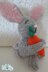 Hoppy Holiday Bunny Ornament