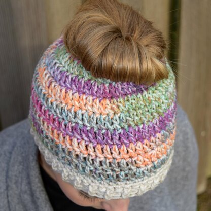 Messy Bun Hat