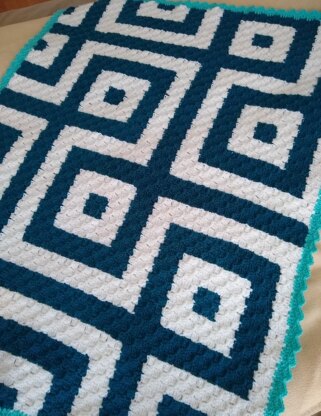 Connected Squares Blanket