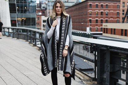 Alphabet City Cape Scarf