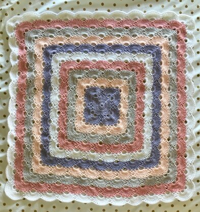 Virus Stitch Baby Blanket