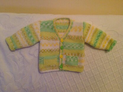 Easter Cardigan for April