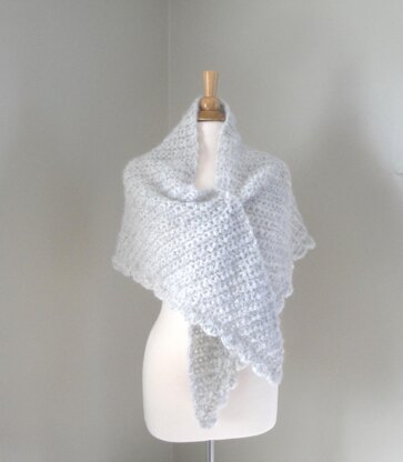 Fog Rise Shawl