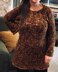 Silk loose weave pullover