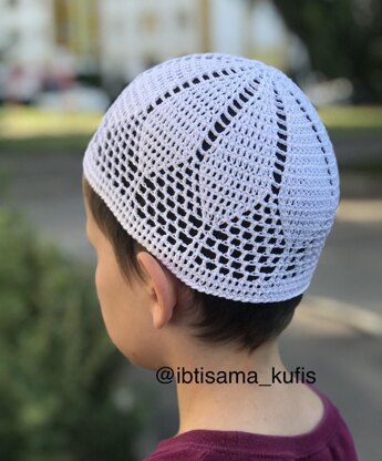 Crochet chemo cap for adults