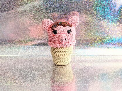 Hoggin Daz | Amigurumi Pig Ice Cream
