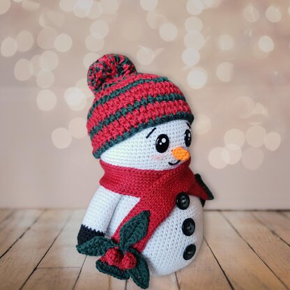 Alpin The Snowman - Amigurumi