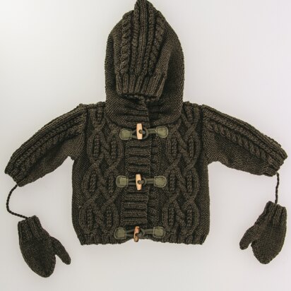 Babies Jacket and Mittens in Bergere de France Sport - 60437-11 - Downloadable PDF