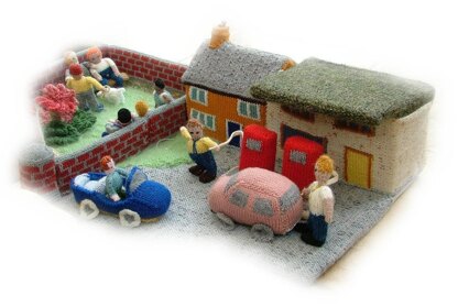 LITTLE KNITTINGTON Toy Village knitting pattern