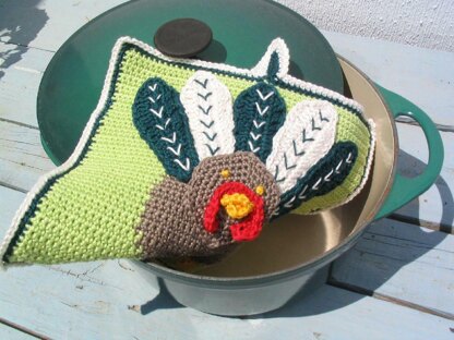 Turkey potholder