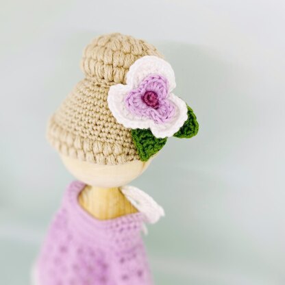 Crochet Fairy Doll Outfit, Ami