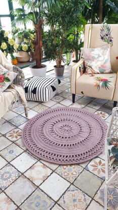 Free crochet rug pattern Easy