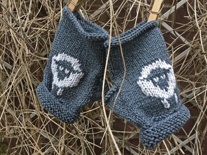 Woolly Sheep Mittens