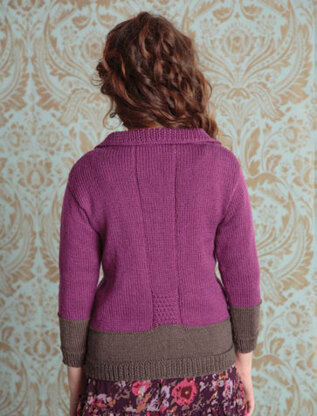 Celina Pullover in Classic Elite Yarns Liberty Wool Solids - Downloadable PDF