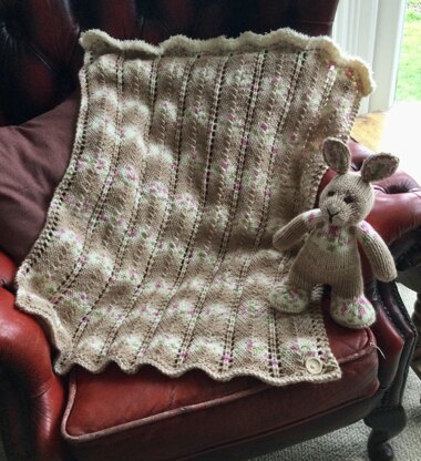 Baby blanket and bunny