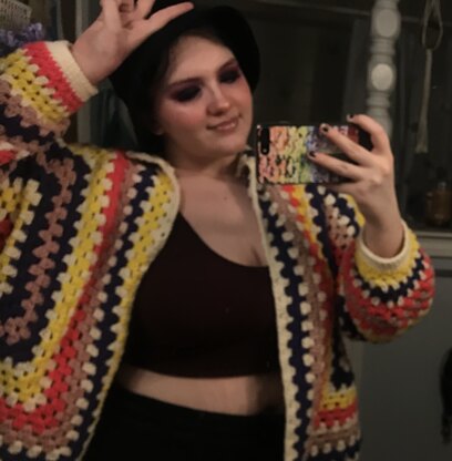 Hexmex cardigan