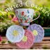 PDF Pretty Daisy Coaster Set Knitting Patterns