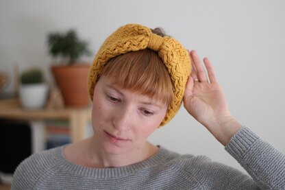 Chunky Herringbone Headband