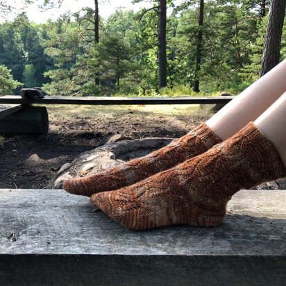 Ekollon Sock - knitting pattern