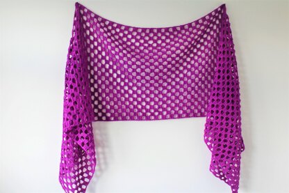 Nora Sideways Shawl