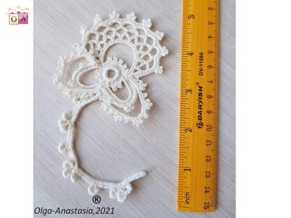 Antique flower crochet