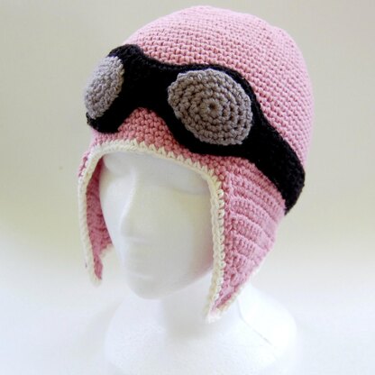 Aviator Hat Crochet Pattern