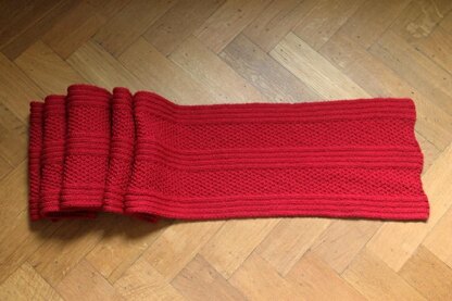 Simple Aran Scarf