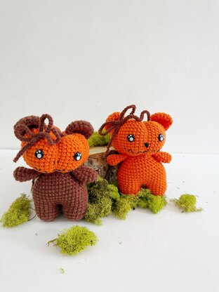 Halloween Pumpkin Bear fall decor