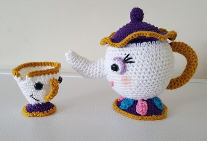 Mrs Potts and Chip