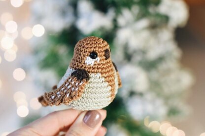 Crochet bird Great tit