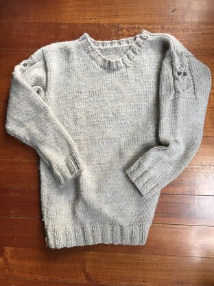 Owl sleeve jumper