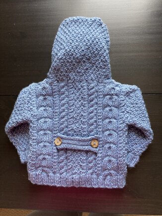 Little Aran Cardie #2