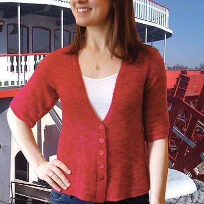 Dovetail Designs K2.45 E-Z V-Neck Cardigan PDF