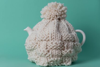 Simple Basketweave Tea Cosy