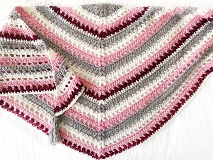 Cherry Blossom Shawl