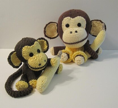 Knitkinz Monkey for Your Office